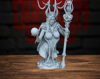 Astarte Bust NFSW Display Miniature for Dungeons and Dragons Tabletop RPG