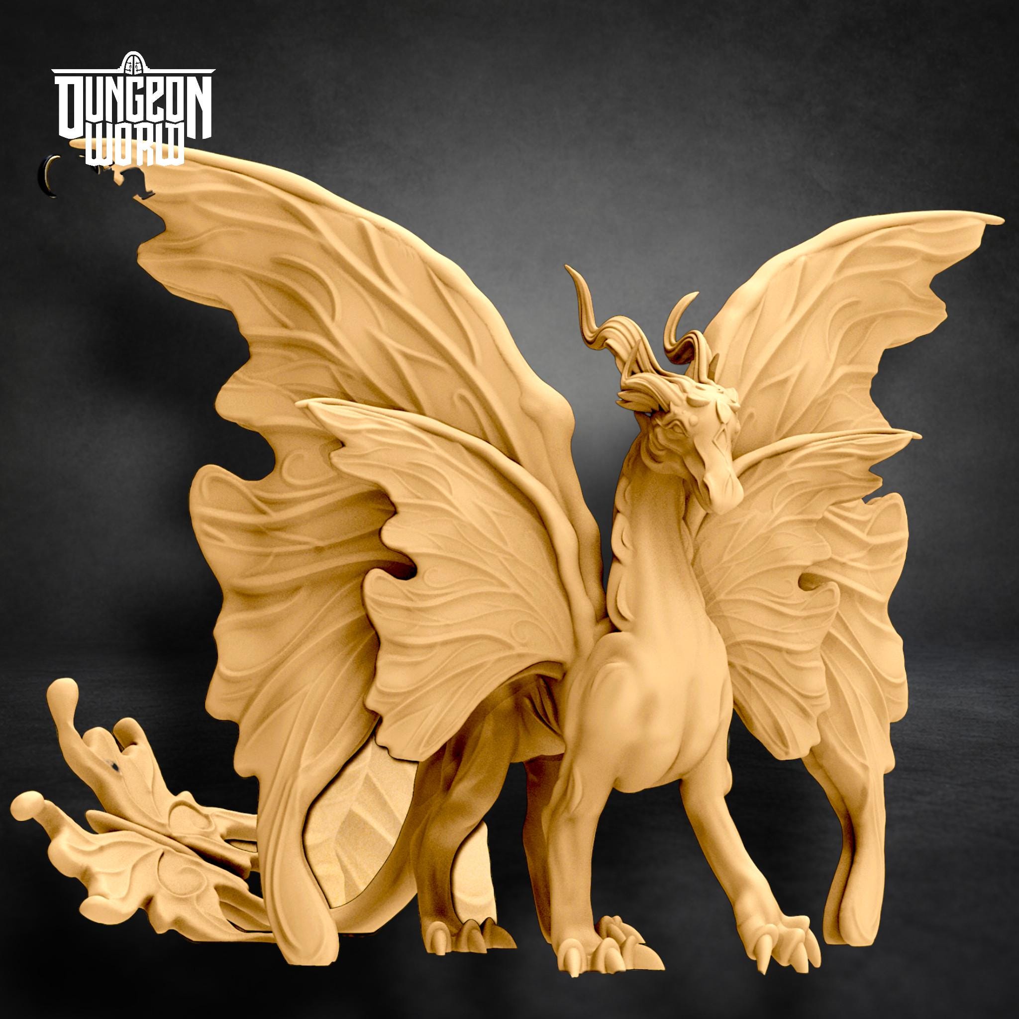 Faerie Dragon Fairy Dragon Dungeons and Dragons Miniature for