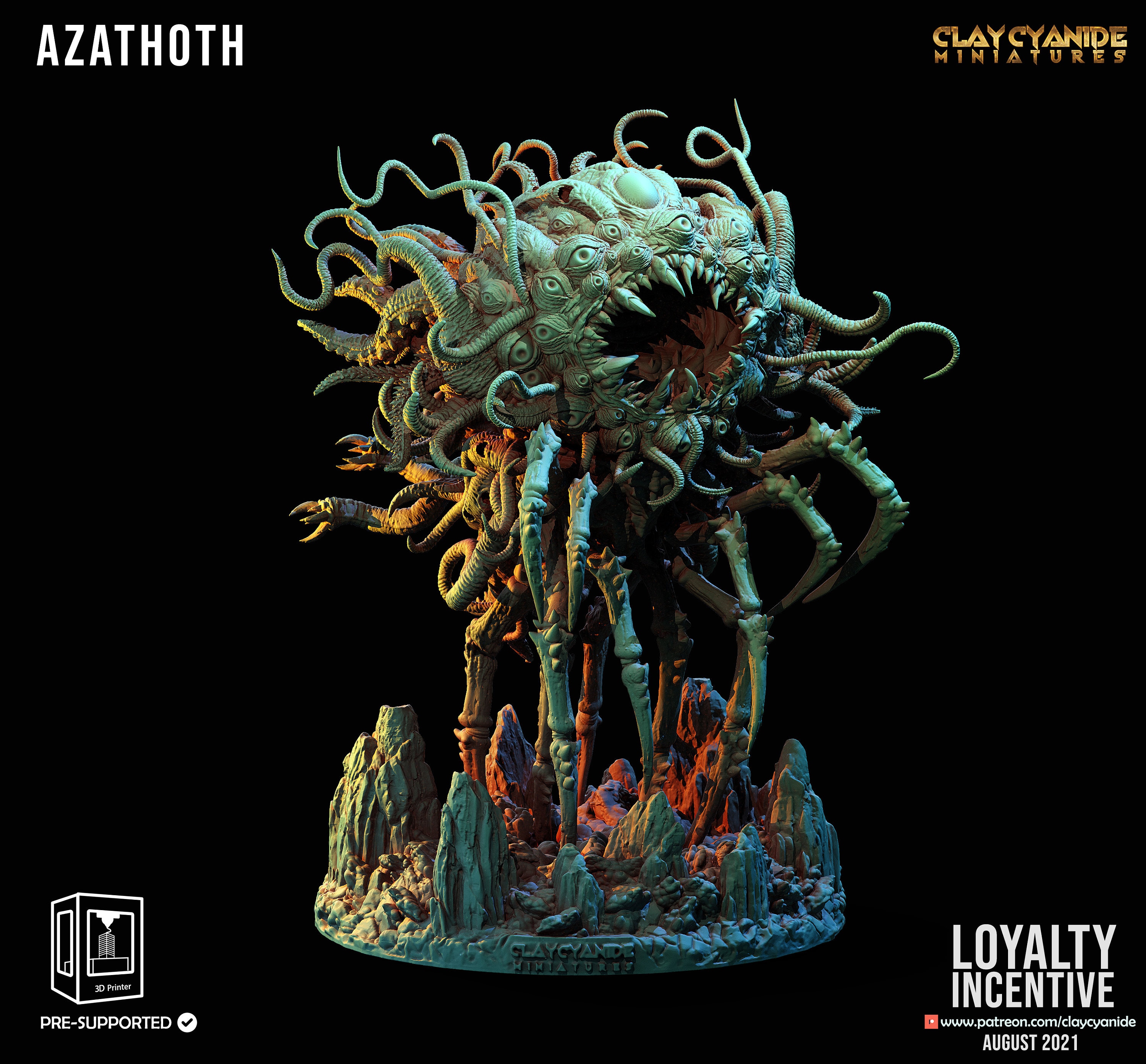 Azathoth • the Great Old Ones • by Clay Cyanide | Dungeons and