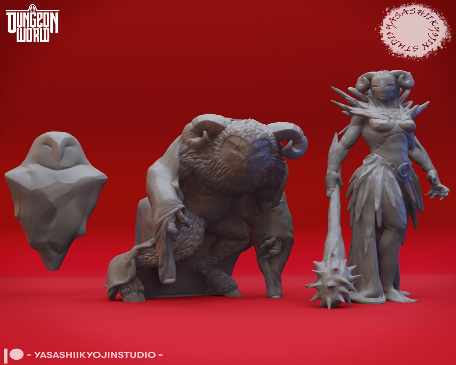 Over the Brick – Yeti Tyke - Rime of the Frostmaiden #5 D&D MIniature