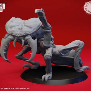 Ankheg for Dungeons and Dragons | D&D | DnD | Tabletop | Wargames | Resin Miniature | 28mm Gaming | Yasashii Kyojin Studio