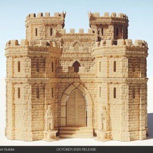 EPIC Drennheim Castle (Dragon Keep) | Dungeons and Dragons | D&D | Wargames | DnD | Tabletop Games | Scatter Terrain | WonderWorlds