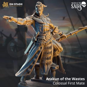 Arakun of the Wastes - Colossal First Mate • Blood On The Sails • by DM Stash | Dungeons and Dragons | DnD | Tabletop Games