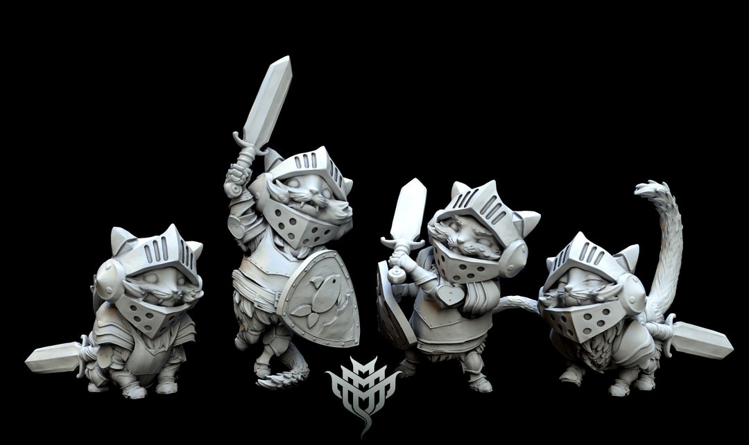 Pointy Eared Mercenary Iron and Steel by Mini Monster Mayhem Dungeons
