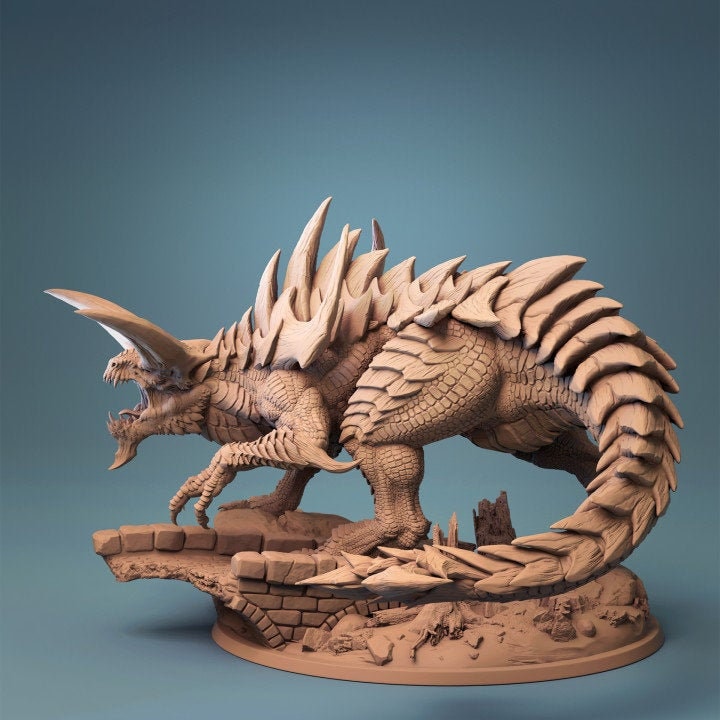 Tarrasque by Rescale Miniatures | Dungeons and Dragons | D&D