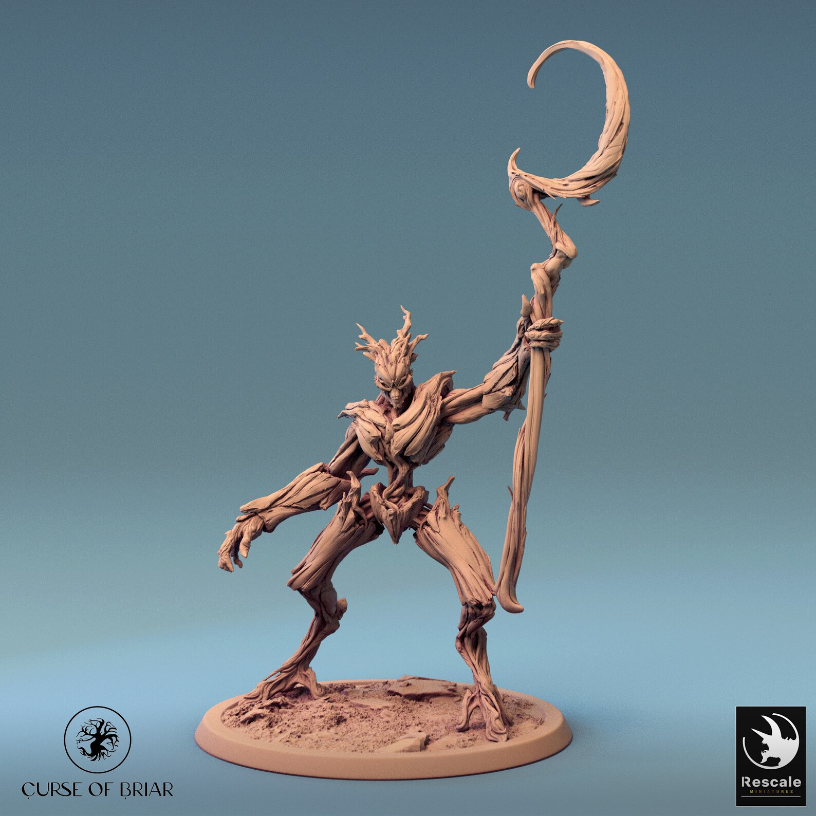 Blight Ranger Buff Forest Blight Ranger Miniature Set for Dungeons and Dragons Tabletop ...