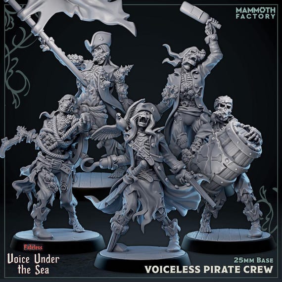 UNDEAD まとめ売り 85点 Undead Pirate Crew Miniature Set Cursed Skeleton Buccaneers for
