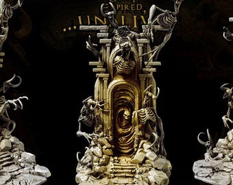 Undead Portal Miniature for Dungeons and Dragons Tabletop RPG