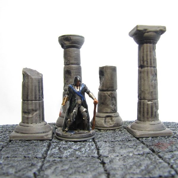 Modular Pillar Set – Fantasy Terrain & Scenery – DnD/Tabletop RPG