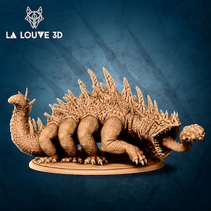 Basilisk • Dangerous Monsters • by La Louve 3D | Dungeons and Dragons | D&D | Tabletop Games | Wargames | Resin Miniature