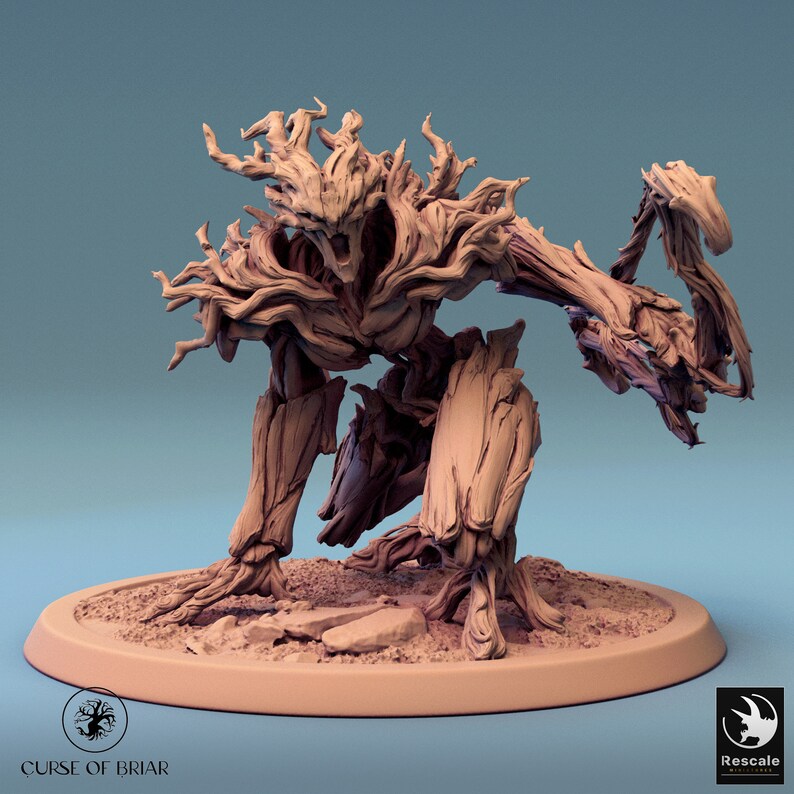 Blight Ranger Buff Forest Blight Ranger Miniature Set for Dungeons and Dragons Tabletop ...