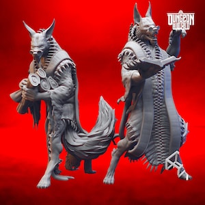 Arcanaloth Mini Set Dungeons and Dragons Miniature for Tabletop RPGs