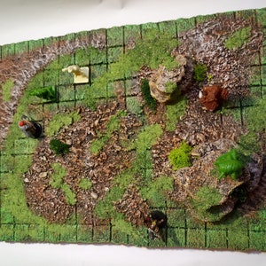 Forest Battlemat 19x12 for Dungeons and Dragons | D&amp;D | Pathfinder ...