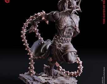 Sacristan (2 Poses) • The Gates Of Despair • by Flesh Of Gods | Dungeons and Dragons | Tabletop Games | Wargames | Resin Miniature