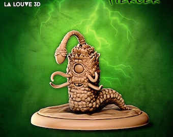 Miniatura de perforador para el juego de rol de mesa Dungeons and Dragons.