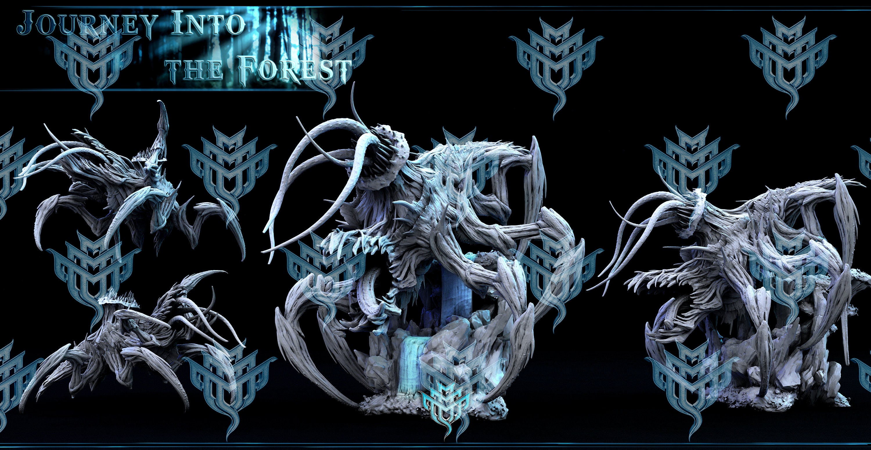 Root Spawn Behemoth • Journey Into the Forest • by Mini Monster Mayhem | Dungeons and Dragons | D&D | Tabletop Games | Resin Miniature