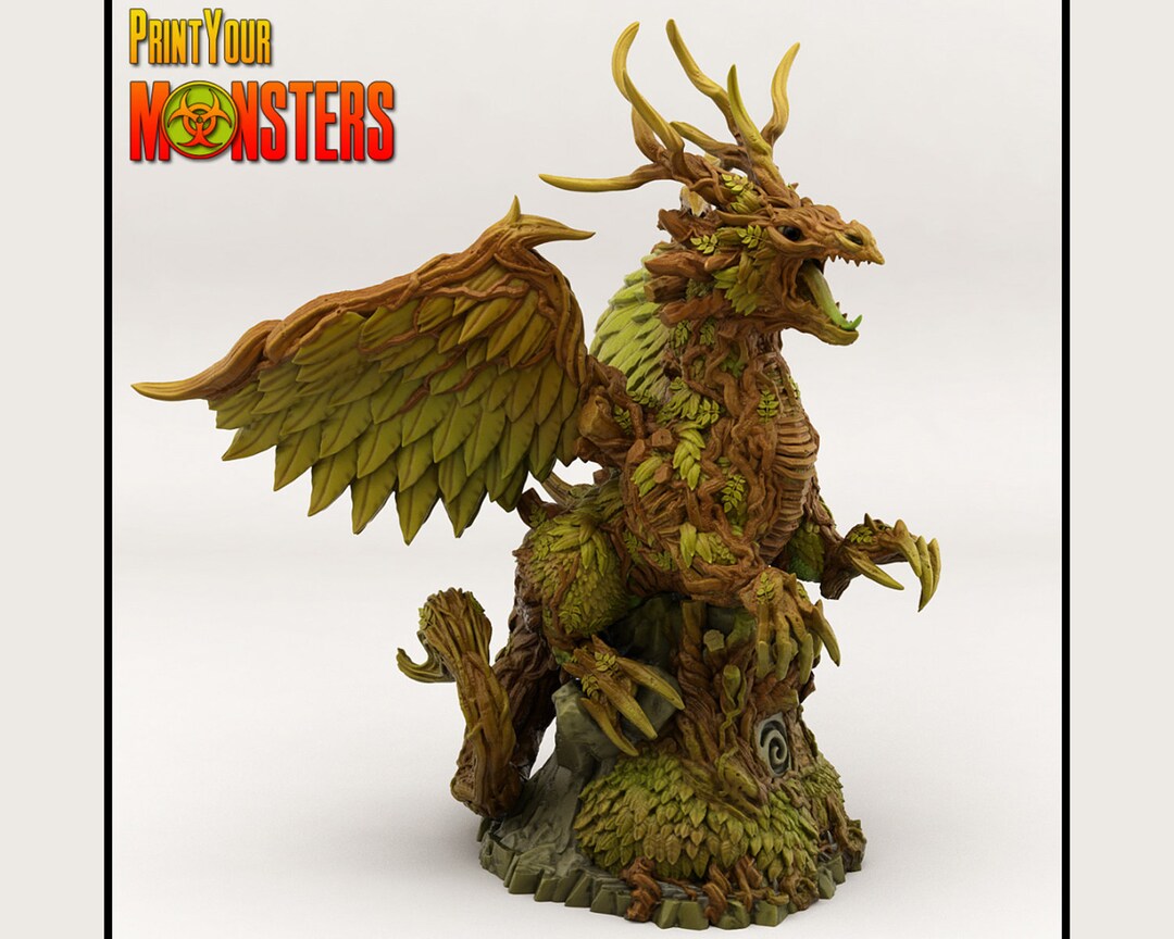 Forest Dragon by Print Your Monsters | Dungeons and Dragons | D&amp;D | Dnd ...