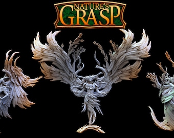 Cursed Forest Dryad Miniature for Dungeons and Dragons Tabletop RPG