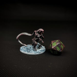 Handgeschilderd verdringerbeest voor Dungeons and Dragons | D&D | Verkenner | RPG | DnD | Tafelspellen