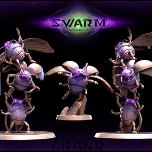 Frank Lady Bug Bruiser (4 Poses) • Swarm Vol 2 • by Mini Monster Mayhem | Dungeons and Dragons | D&D | Tabletop Games | Resin Miniature