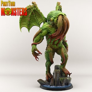 Cthulhu por Imprimir Seus Monstros | Masmorras e Dragões | D&D | DnD | Jogos de mesa | Jogos de guerra | Miniatura de resina