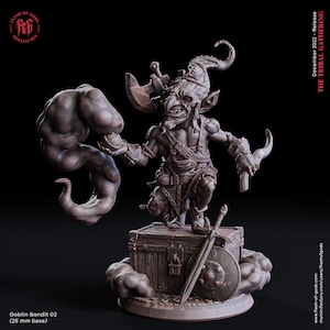Goblin Bandit 2 • The Tribal Gathering • by Flesh Of Gods | Dungeons and Dragons | Tabletop Games | Wargames | Resin Miniature