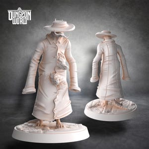 3 Kobolds In A Trenchcoat Dungeons and Dragons Miniature for Tabletop RPGs