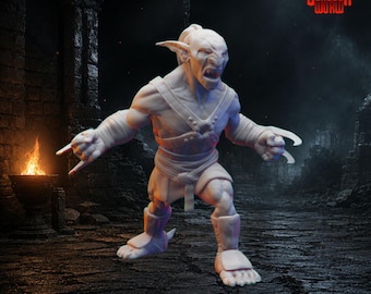 Goblins Mini Set Warband Dungeons and Dragons Miniature for Tabletop RPGs