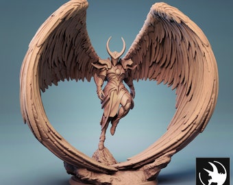 Sol Celestial Warrior • Heaven and Hell • by Rescale Miniatures | Dungeons and Dragons | D&D | Tabletop Games | Wargames | Resin Miniature