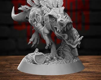 T Rex Tyrannosaurus Miniature for Tomb of Annihilation Dungeons and Dragons RPG