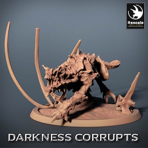Hellhounds (8 Poses) • Darkness Corrupts • by Rescale Miniatures | Dungeons and Dragons | D&D | Tabletop Games | Resin Miniatur