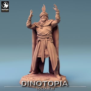 Dinotopia People (13 Poses) • Dinotopia Pt 3 • Rescale Miniatures | Dungeons and Dragons | D&D | Tabletop Games | Wargames | Resin Miniature