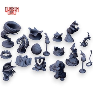 Miniconjunto de efectos de hechizos para el juego de rol de mesa Dungeons and Dragons.