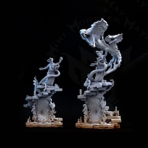 Occult Cobra • Eye of the Serpent by Mini Monster Mayhem | Dungeons and Dragons | D&D | Tabletop Games | Wargames | Resin Miniature