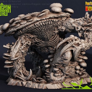 Behemoth Grotto Fungi | Myconid by Print Your Monsters| Dungeons and Dragons | D&D | DnD | Tabletop Games | Wargames | Resin Miniature
