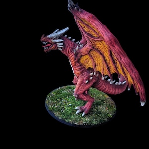 Pro-Painted Colossal Ancient Wyvern for Dungeons and Dragons | D&D DnD | Tabletop Games