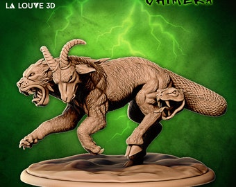 Chimera Miniature do gry planszowej Dungeons and Dragons
