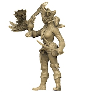 Vice Captain Pirate • The Tale of the Cured Pirates • by Miniatures Craze | Dungeons and Dragons | Tabletop Games | Resin Miniature