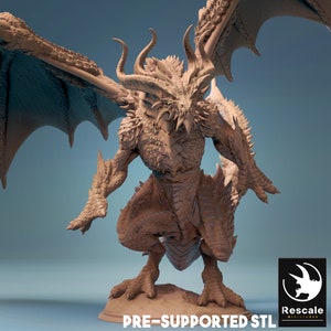 お待たせ! バハムート ミニチュア - リスケール ミニチュア - DnD TRPG