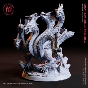 Terrore a sette teste di Flesh Of Gods / Dungeons and Dragons / Giochi da tavolo / Wargames / Miniatura in resina