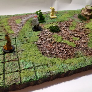 Forest Battlemat 19x12 for Dungeons and Dragons | D&amp;D | Pathfinder ...