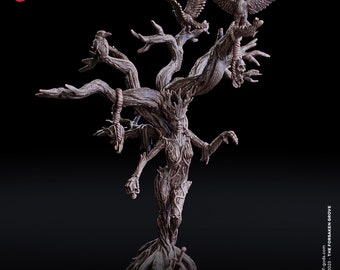 Corrupted Dryad Horror Miniature for Dungeons and Dragons Tabletop RPG