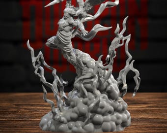 Zeus - 28mm, 32mm, or 75mm Miniature, 16k Definition, Greek