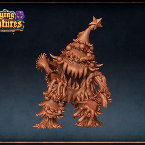 Tree Monster • Christmas Minis 22 • by Roleplaying Miniatures for Dungeons and Dragons | D&D | DnD | Tabletop | Wargames | Resin Miniature