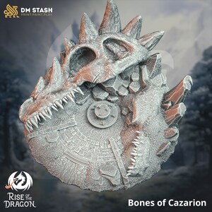 La tombe de Cazarion • L'ascension du dragon • par DM Stash | Donjons et dragons | MdD | Jeux de société | Miniature en résine