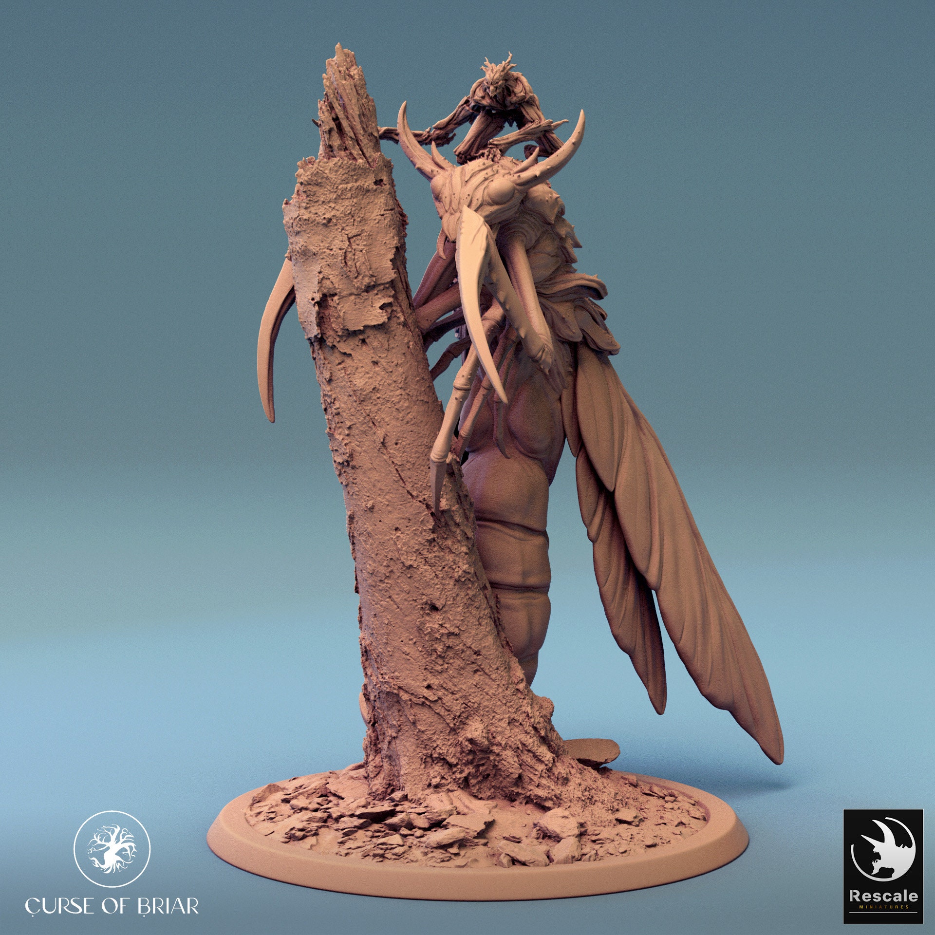 Insectoid Mount Skycutter Miniature Set for Dungeons and Dragons ...
