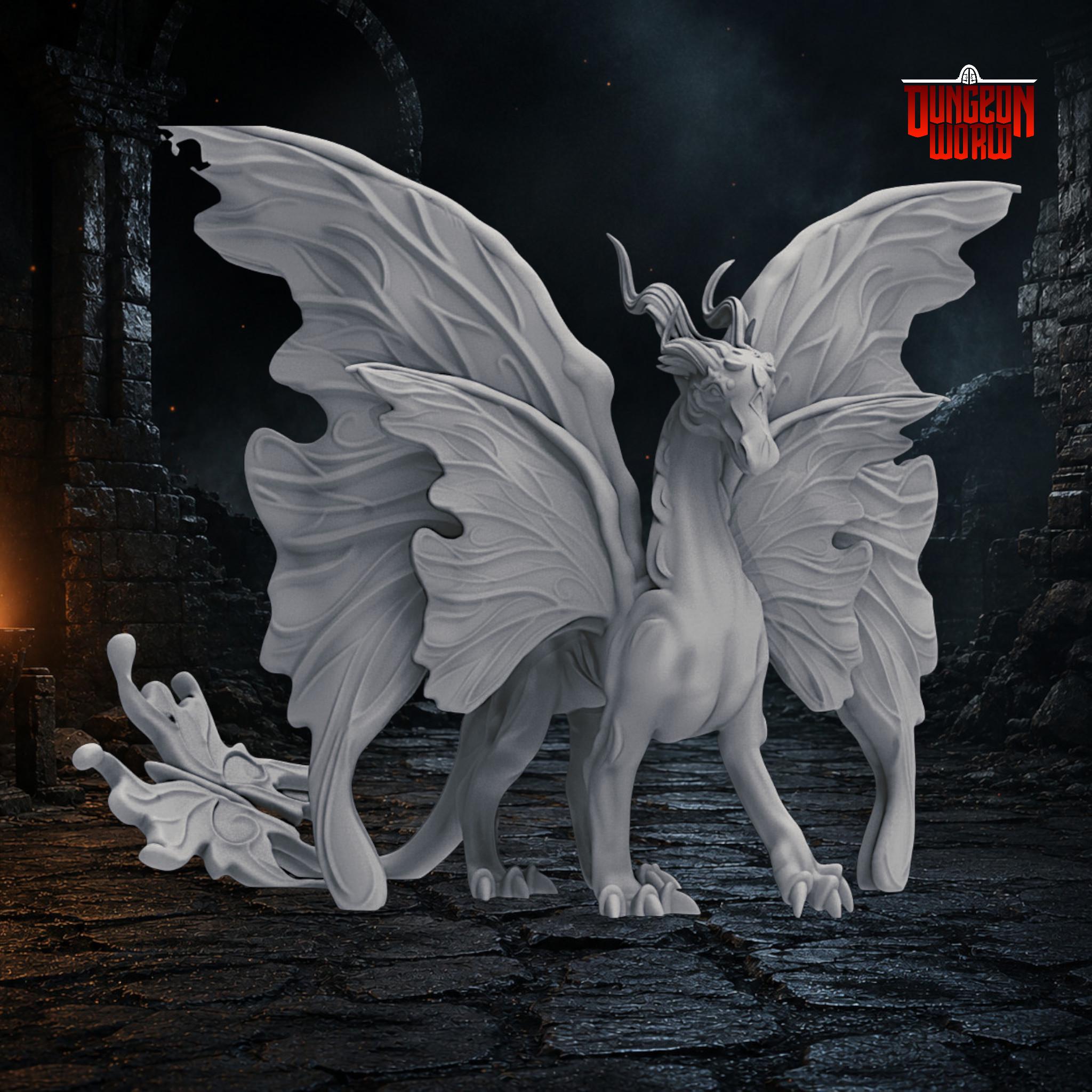 Faerie Dragon Fairy Dragon Dungeons and Dragons Miniature for