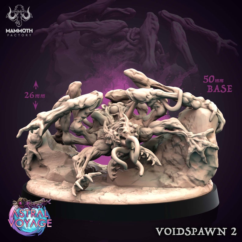Voidspawn Voidspawn Monster Mini Set for Dungeons and Dragons Tabletop RPG - Etsy