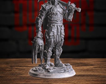 Lake Knight Horror Miniature for Dungeons and Dragons Tabletop RPG