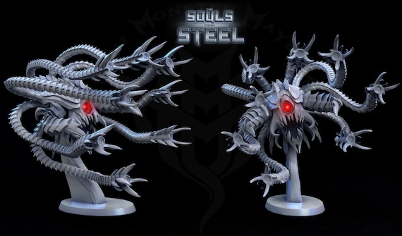 Forged Beholder Sentinel Horror Miniature for Dungeons and Dragons
